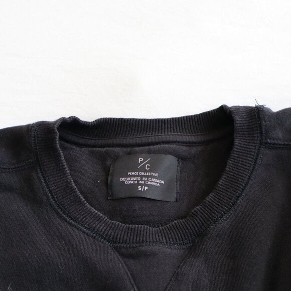 Peace Collective Home is Toronto Black Crewneck Sweatshirt - Picture 3 of 7